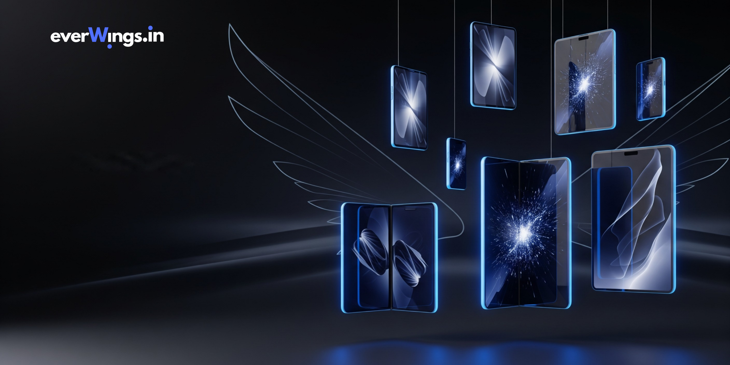 Everwings Mobile Displays, Earbuds, and Accessories Collection